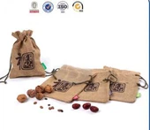 אריזה יוטה פשתן שרוך תיק מזון במחיר זול Factroy